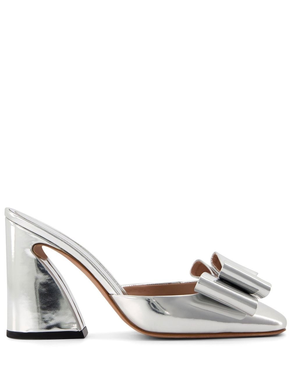 Pop-Bow 100mm mules - 1