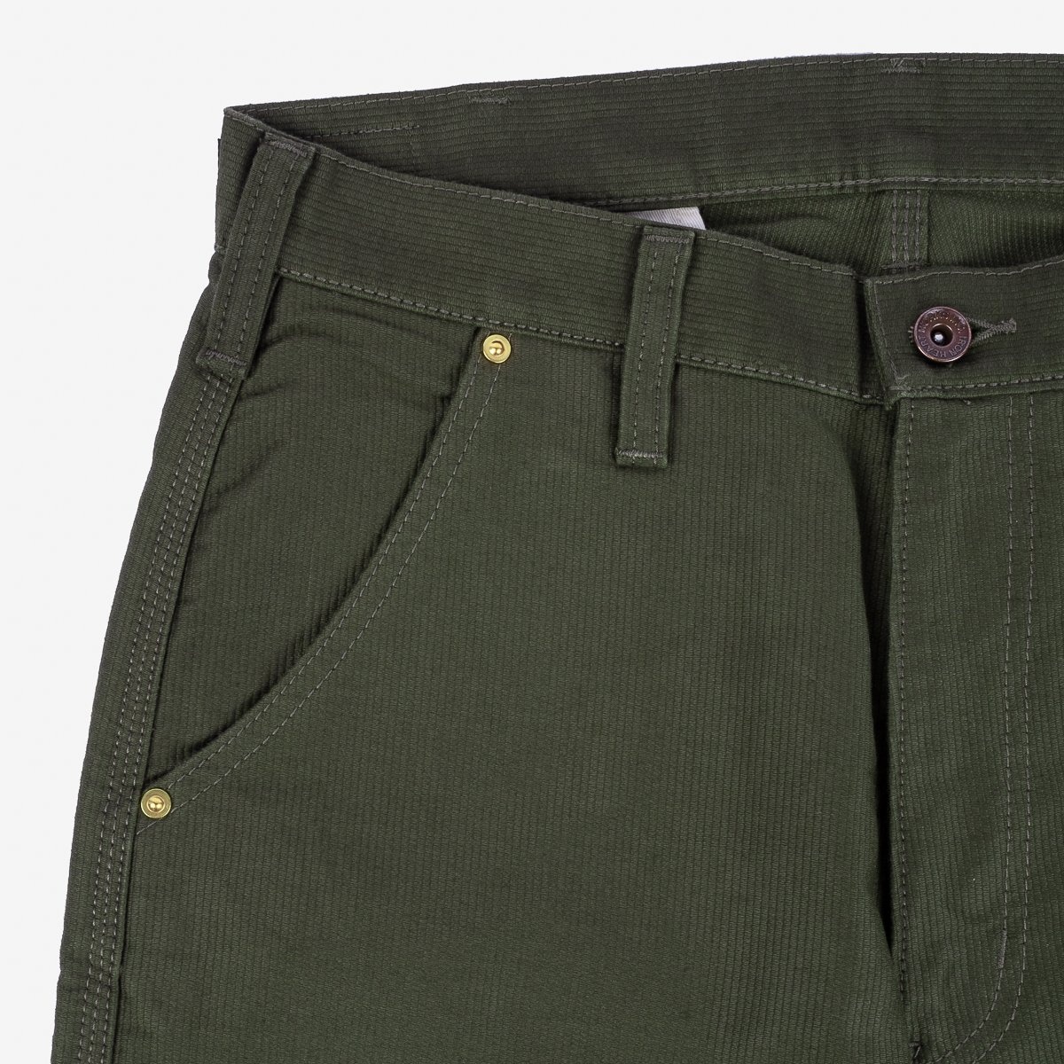 IHDR-502-ODG 12oz Cotton Whipcord Cargo Pants - Olive - 6