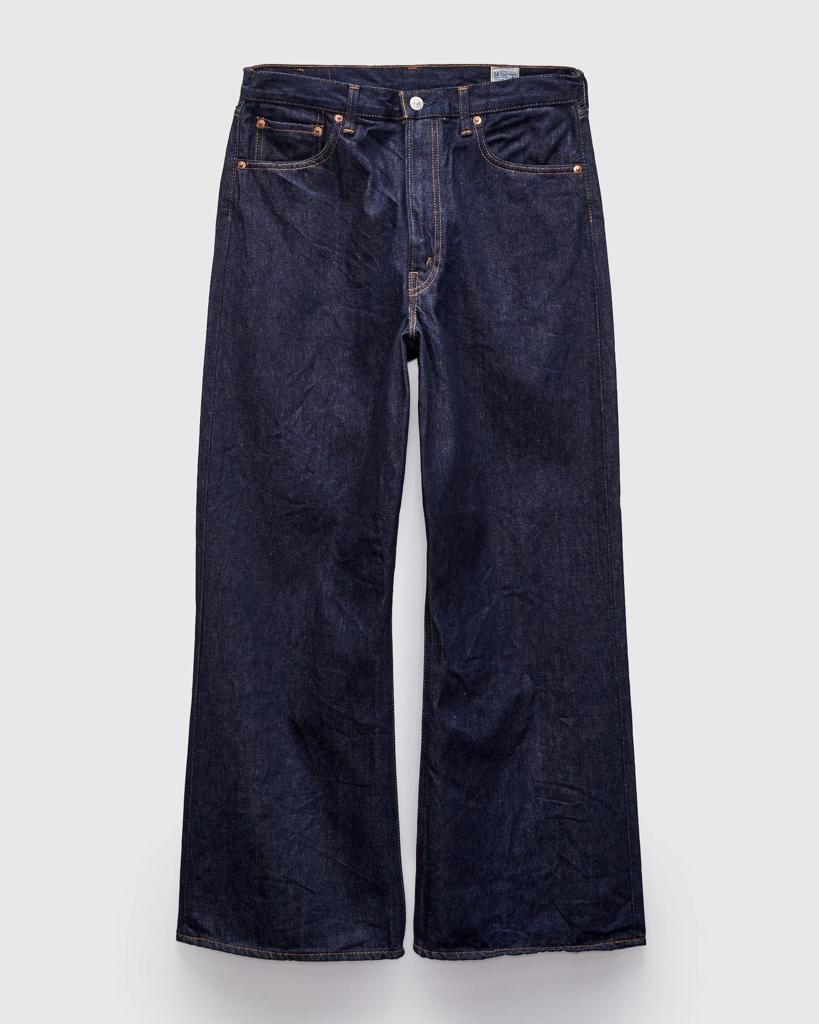 202 13.5oz Selvedge Denim - Shoe Cut Wide Flare Fit - 1