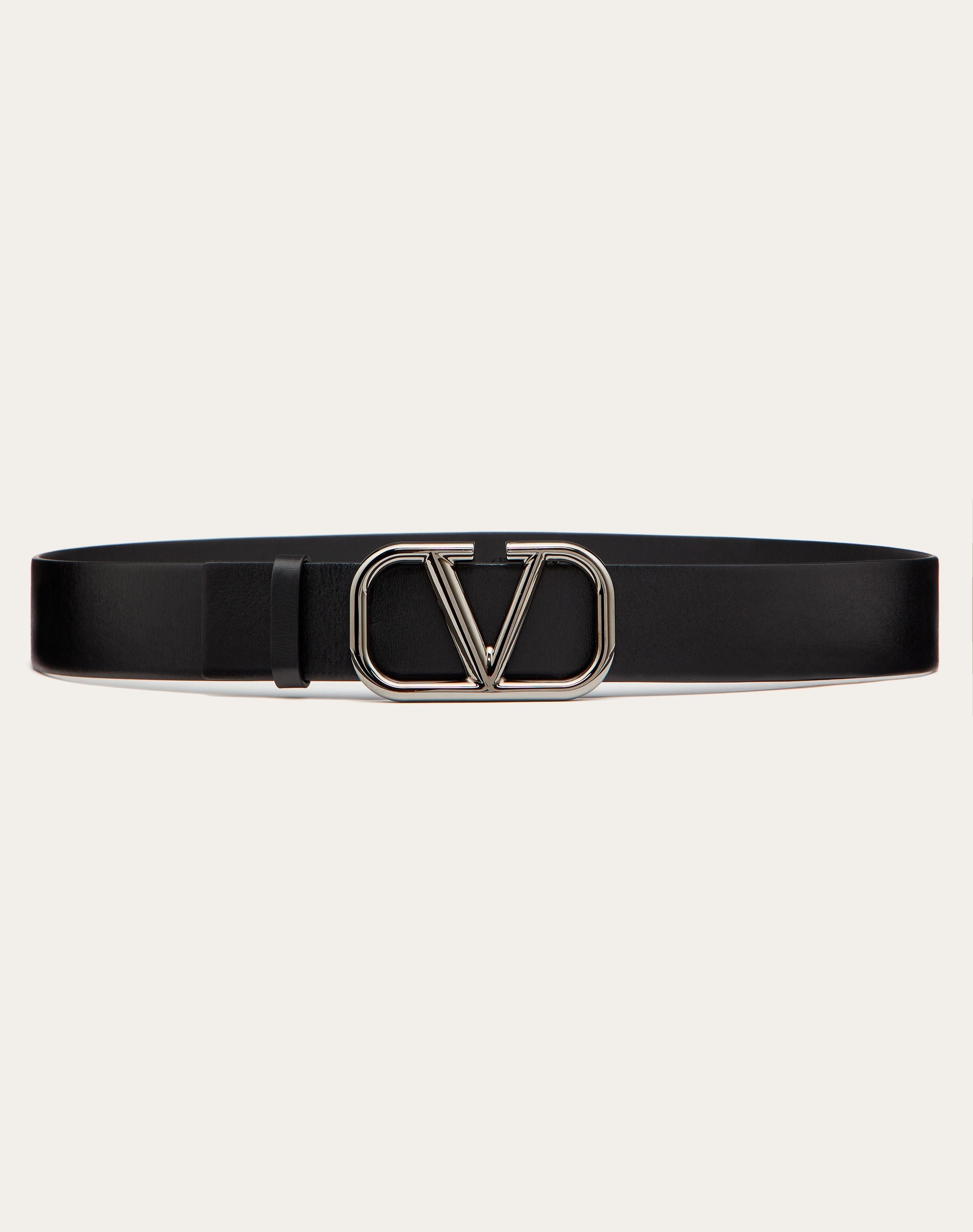 VLOGO SIGNATURE CALFSKIN BELT 40 MM - 1