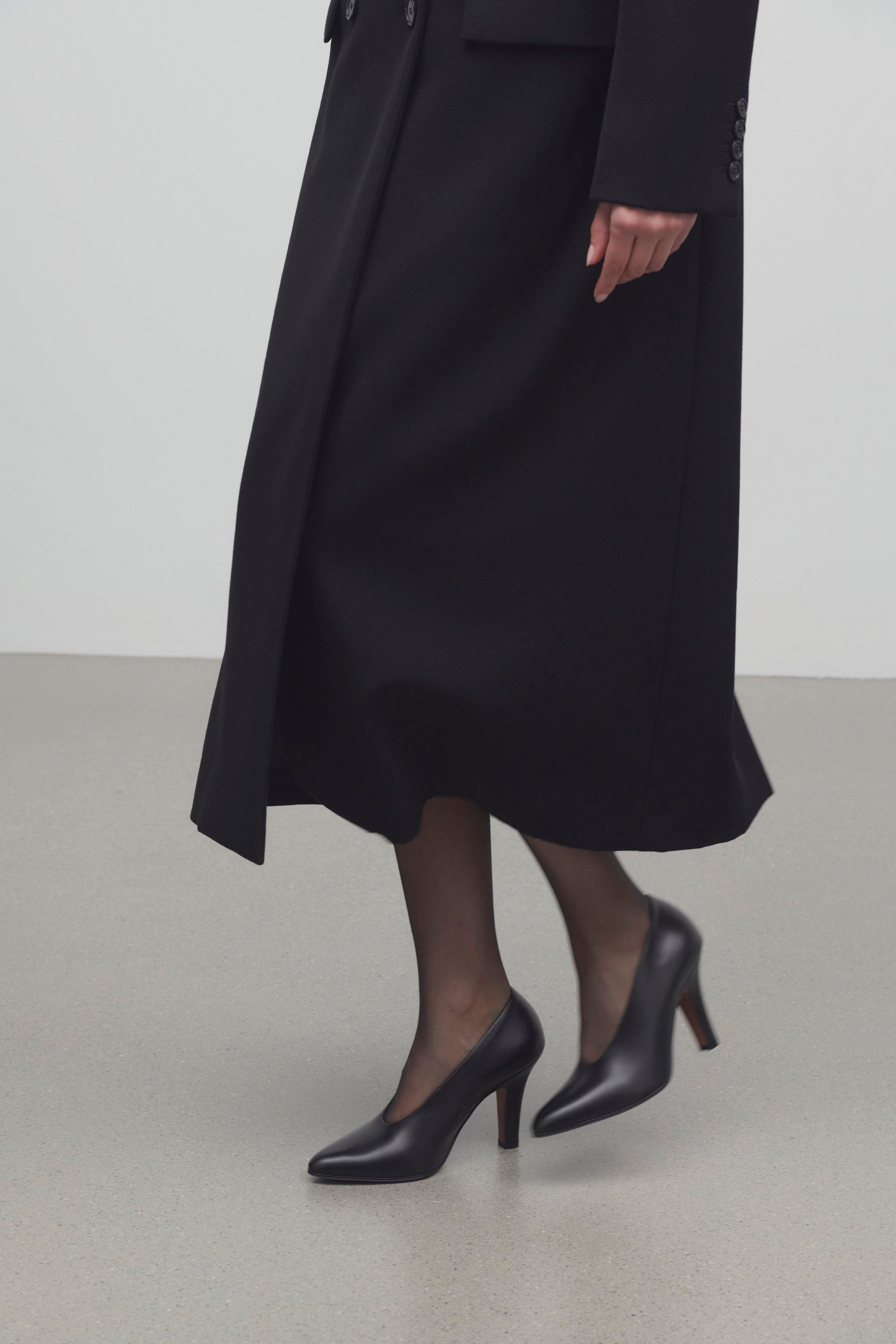 Prudens Pump in Leather - 4