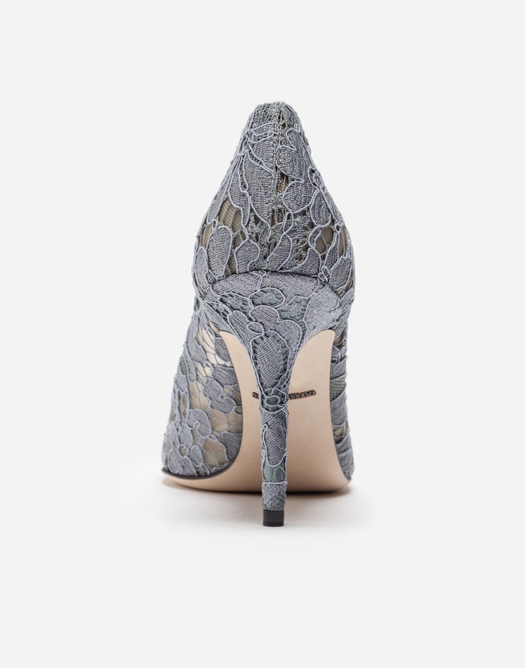 Pump in Taormina lace with crystals - 4