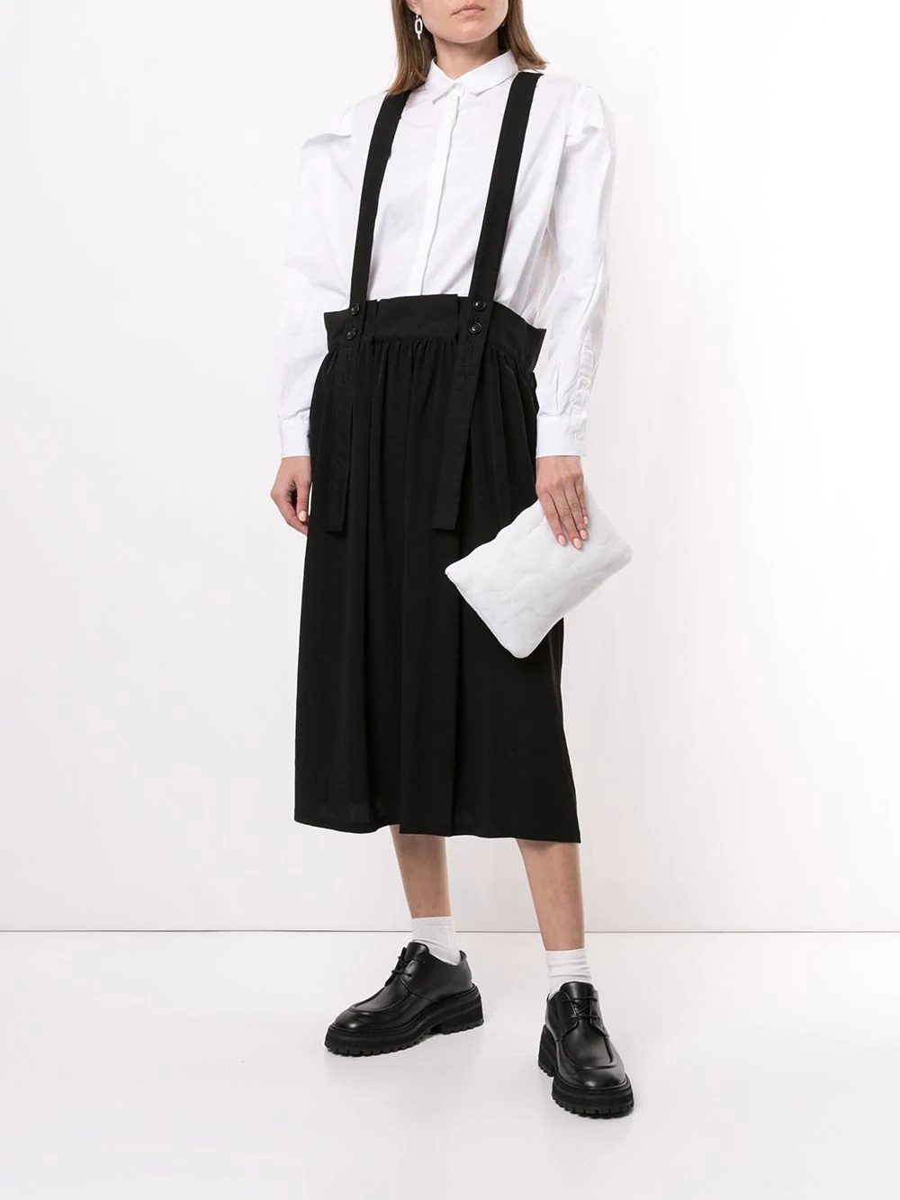 shoulder-strap skirt - 2