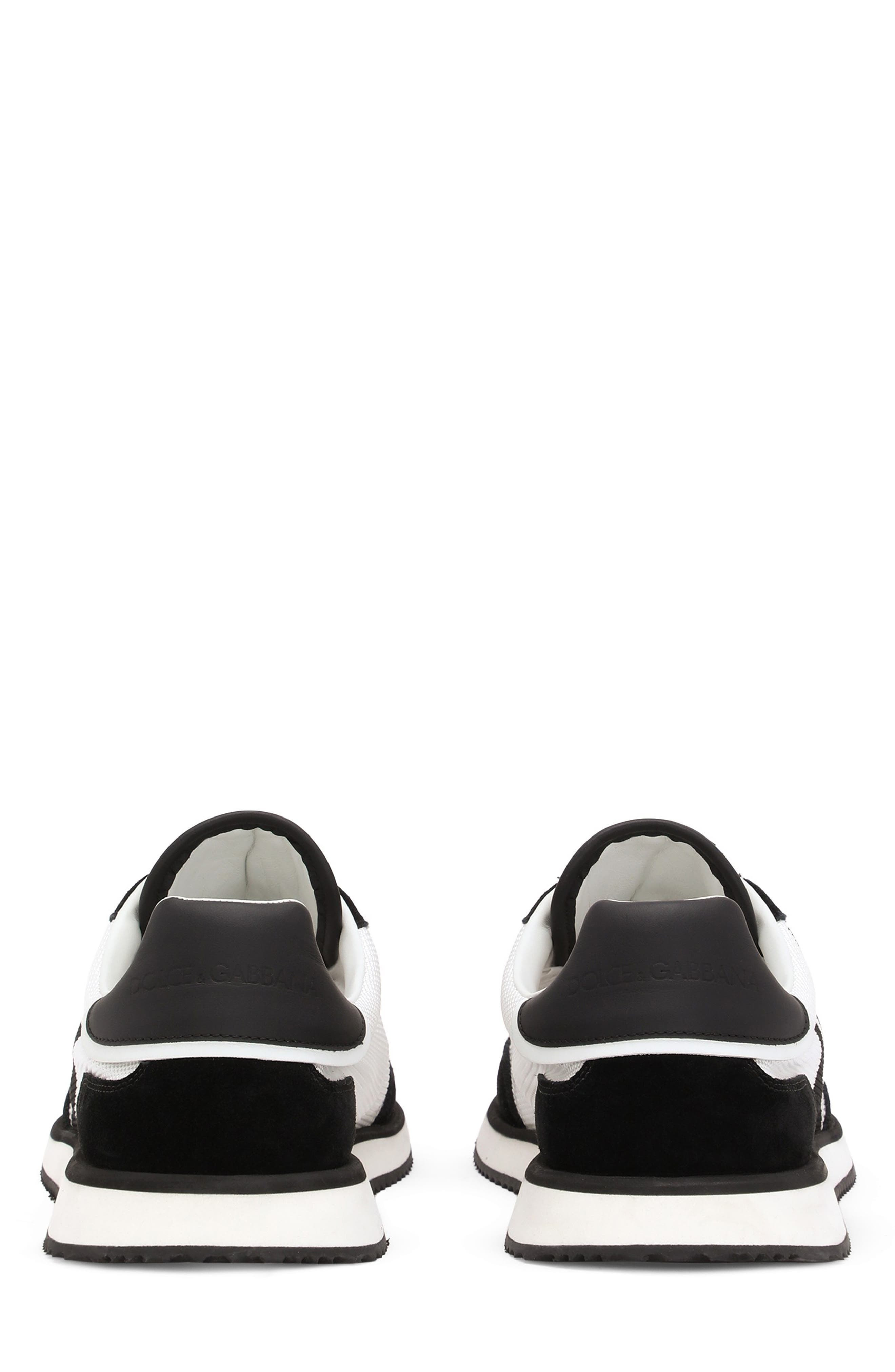 Dolce&Gabbana DG Cushion Sneaker in 8I050 Black/White at Nordstrom - 7