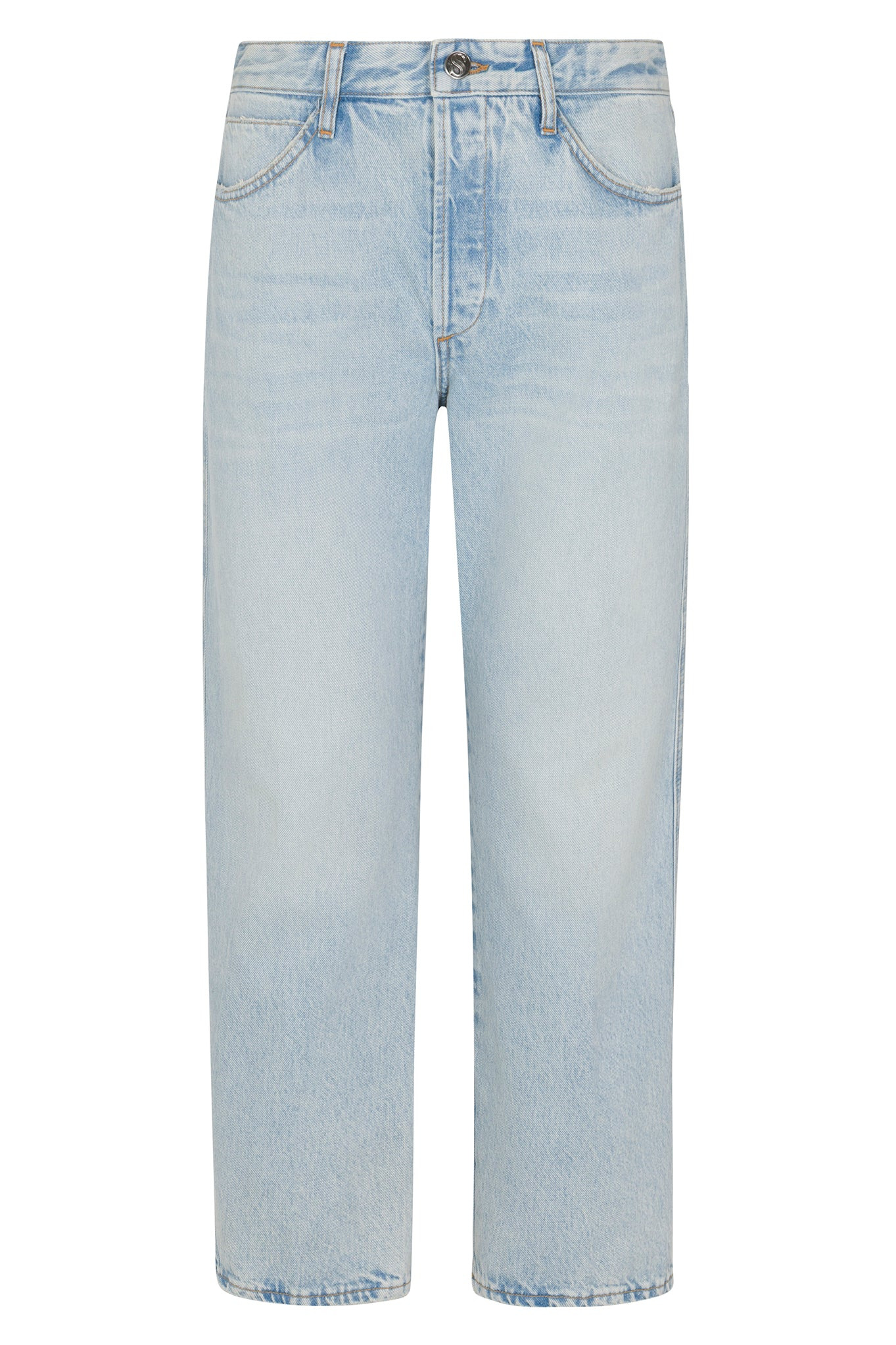 FARAH CROPPED SLIM BOYFRIEND DENIM - 6