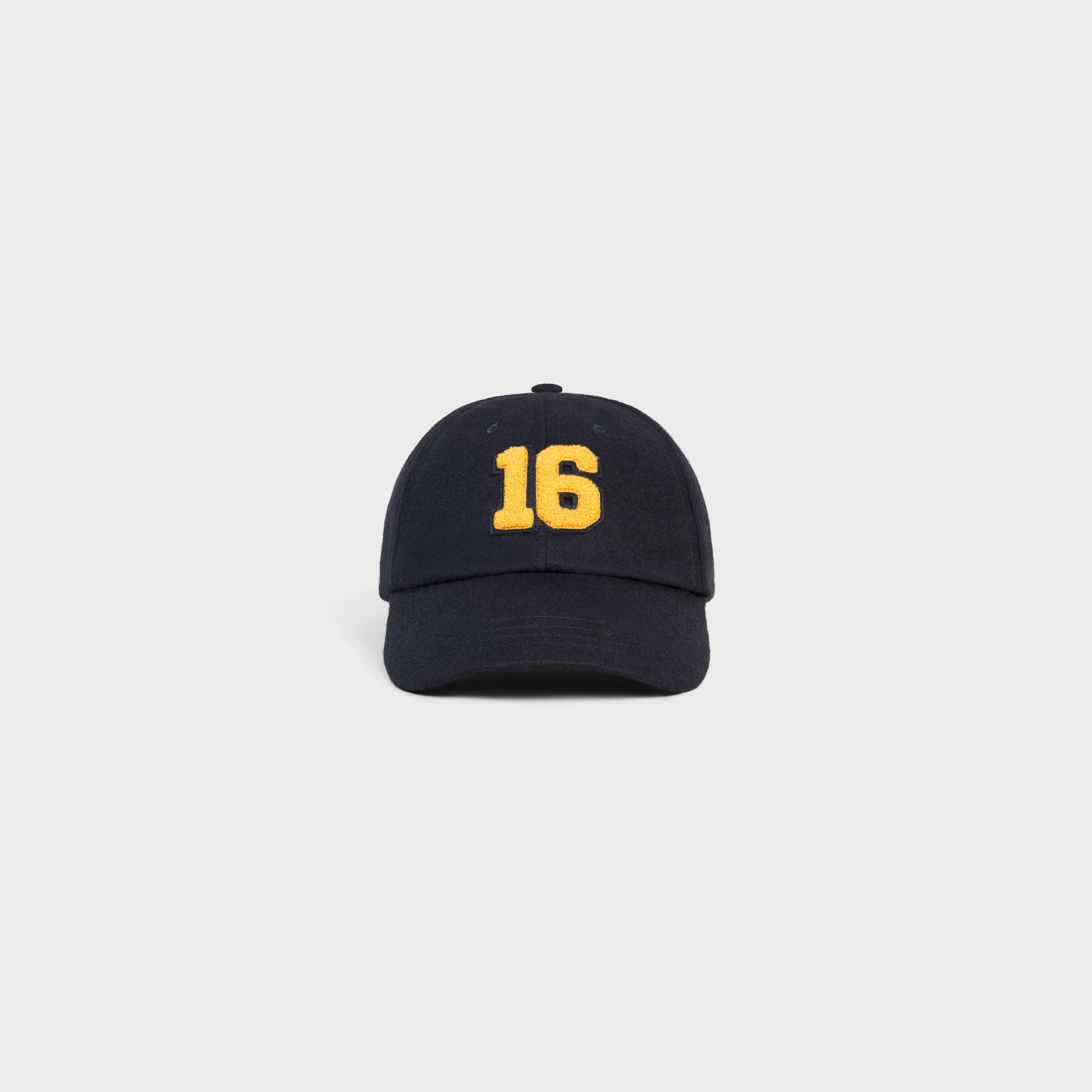 16 baseball cap IN Wool Flannel - 2