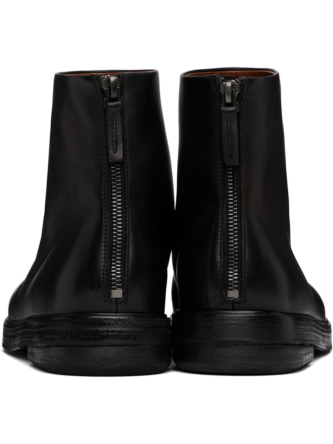 Black Zucca Zeppa Ankle Boots - 2