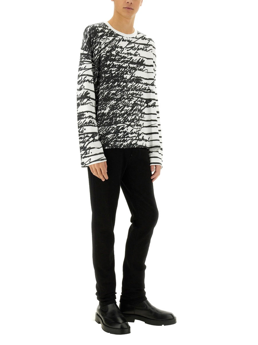 Balmain Men "Love Letter" T-Shirt - 2