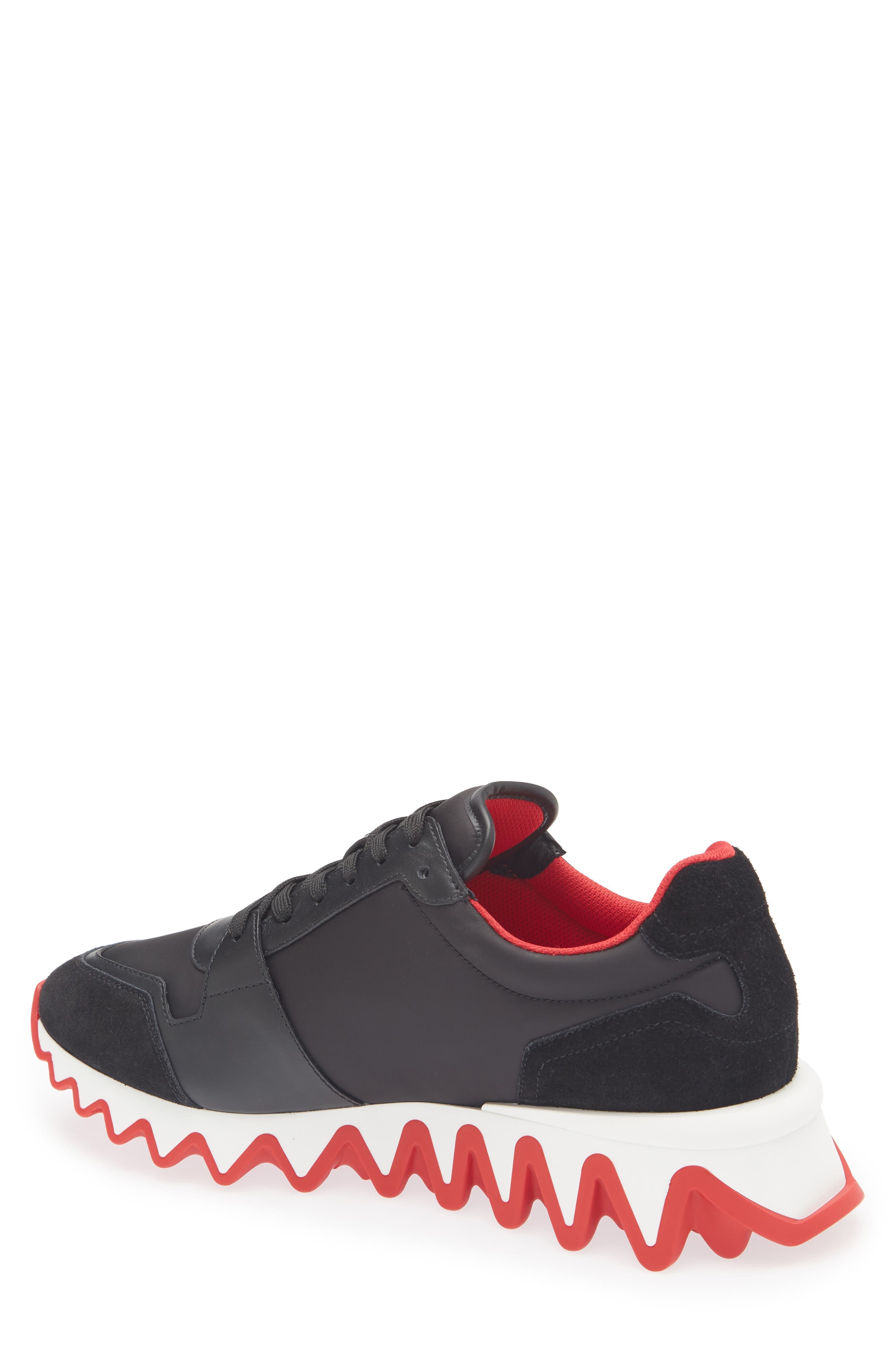 Christian Louboutin Nastroshark Low Top Sneaker in Black at Nordstrom - 2