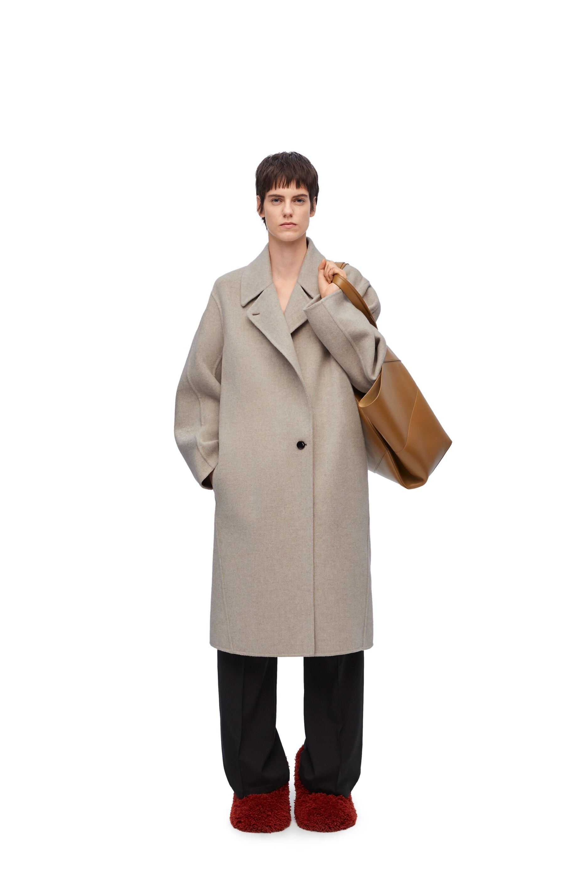 Coat in wool and cashmere - 2