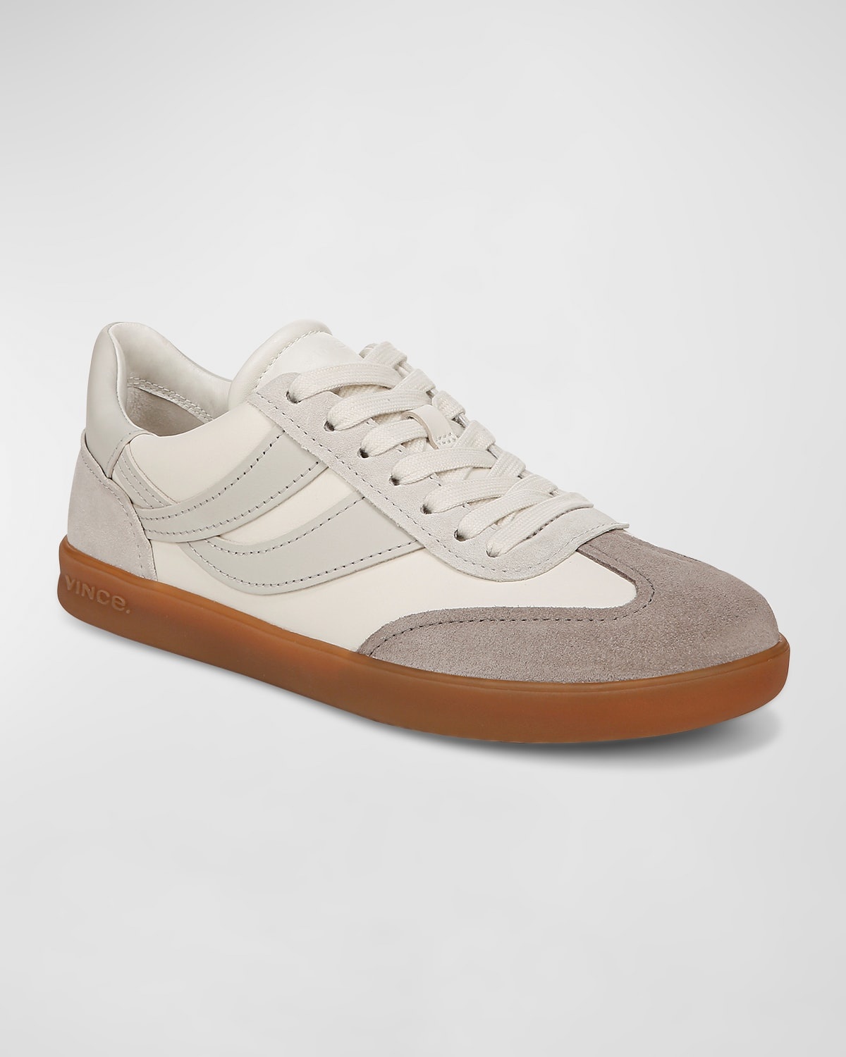 Oasis Mixed Leather Retro Sneakers - 3