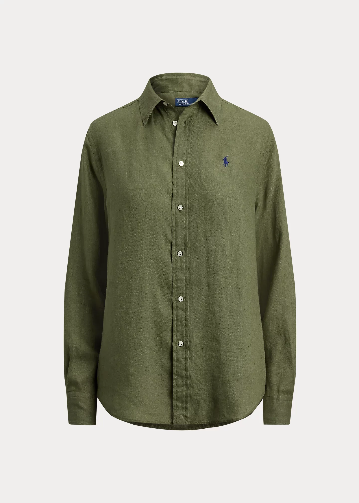 Classic Fit Linen Shirt - 1