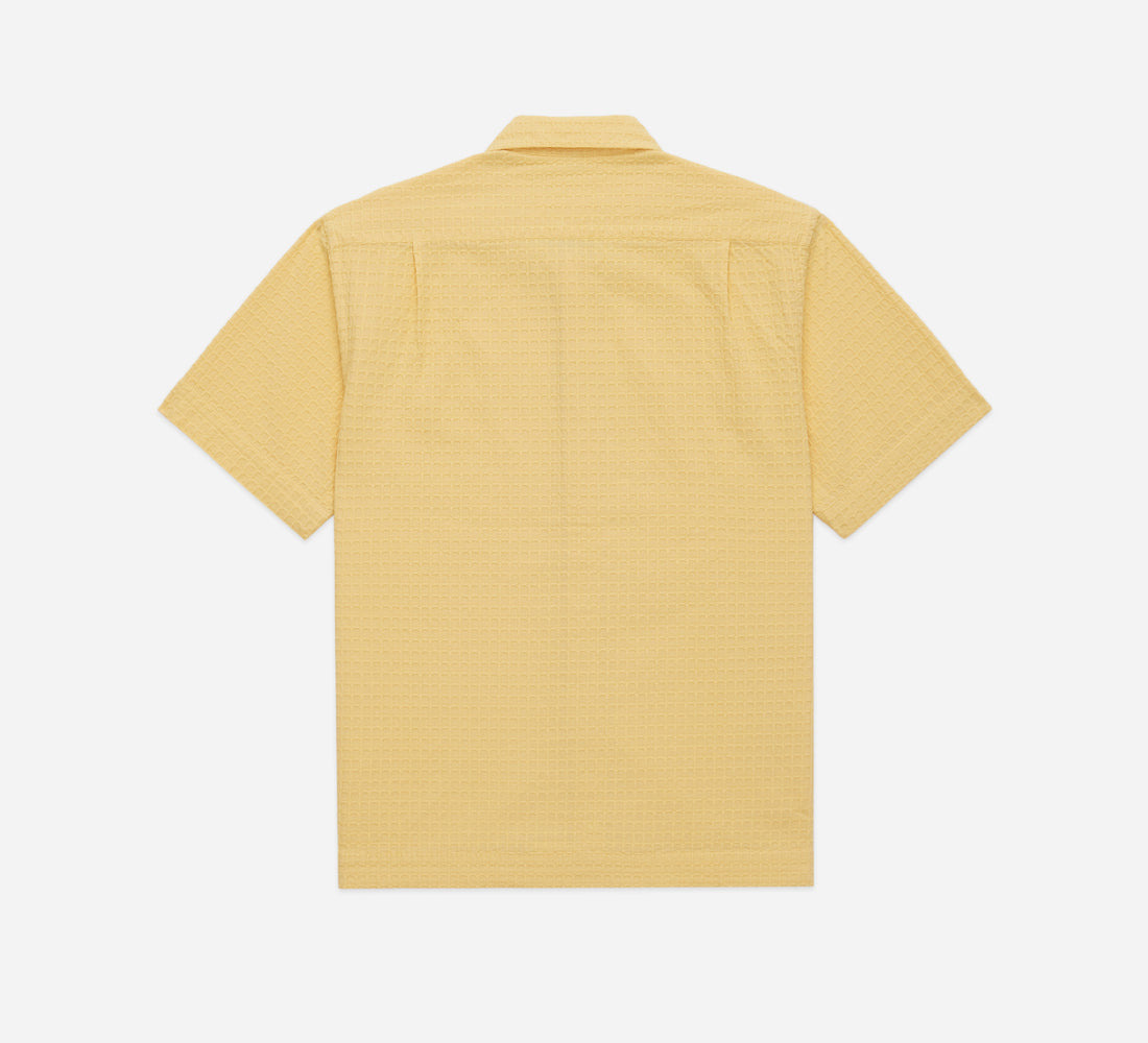 Resort Shirt - Sunflower Geo Weave - 2