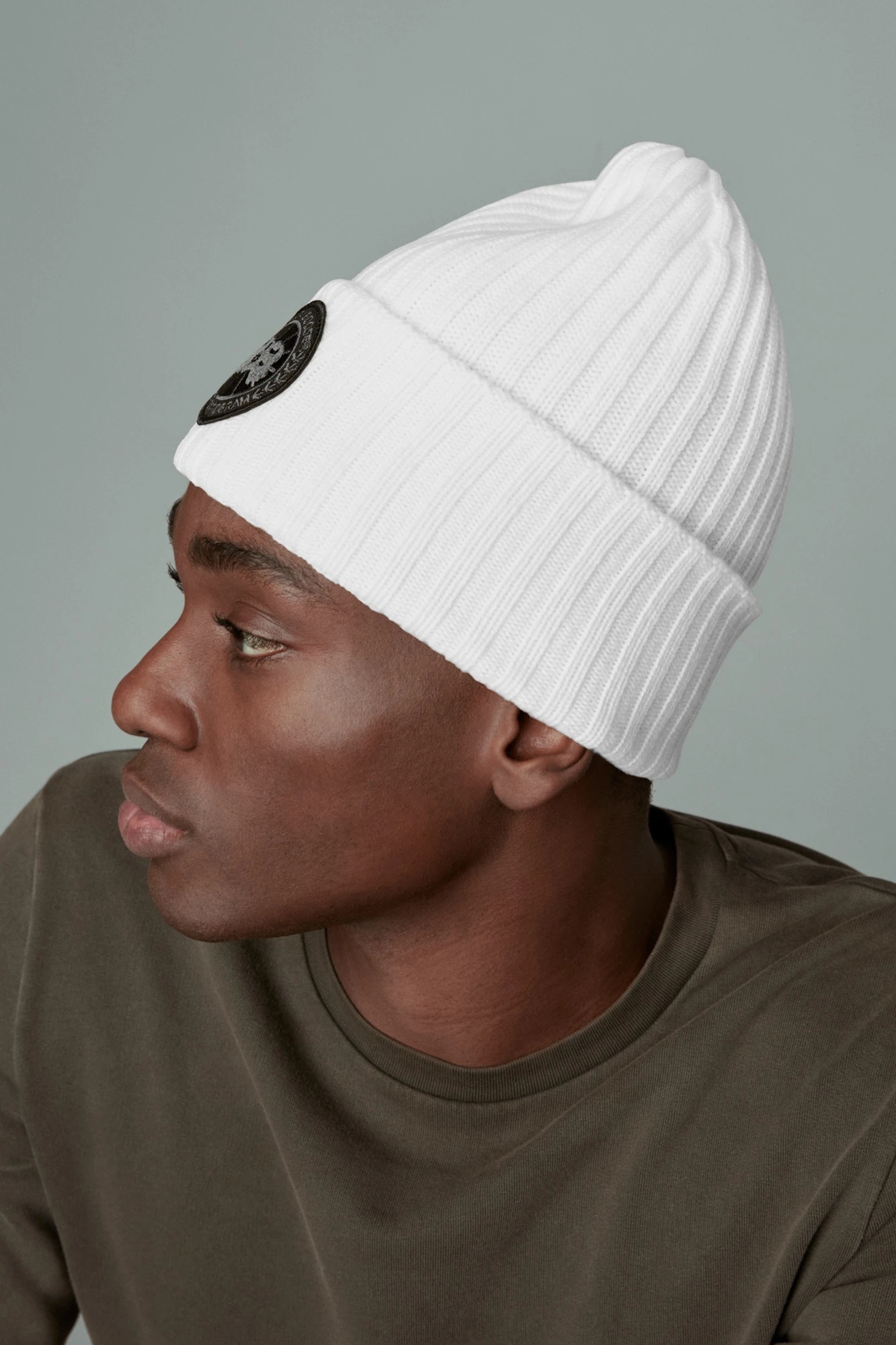 BLACK DISC RIB TOQUE - 5