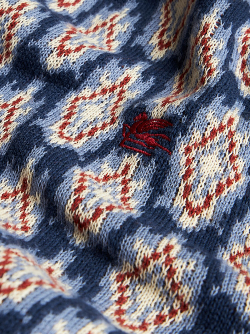 COTTON AND WOOL CARDIGAN 7