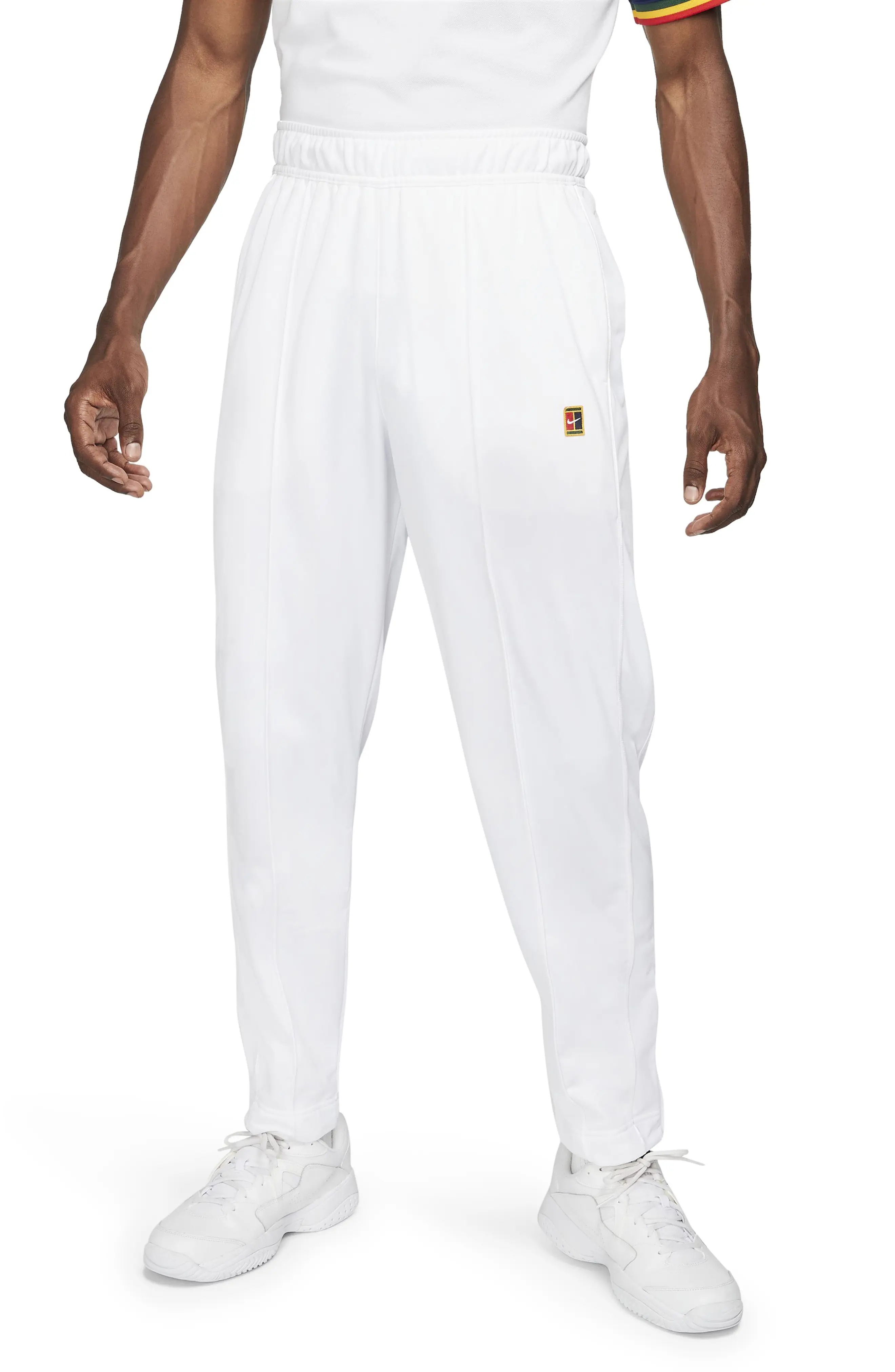 Court Recycled Tennis Pants in White/White/White - 1