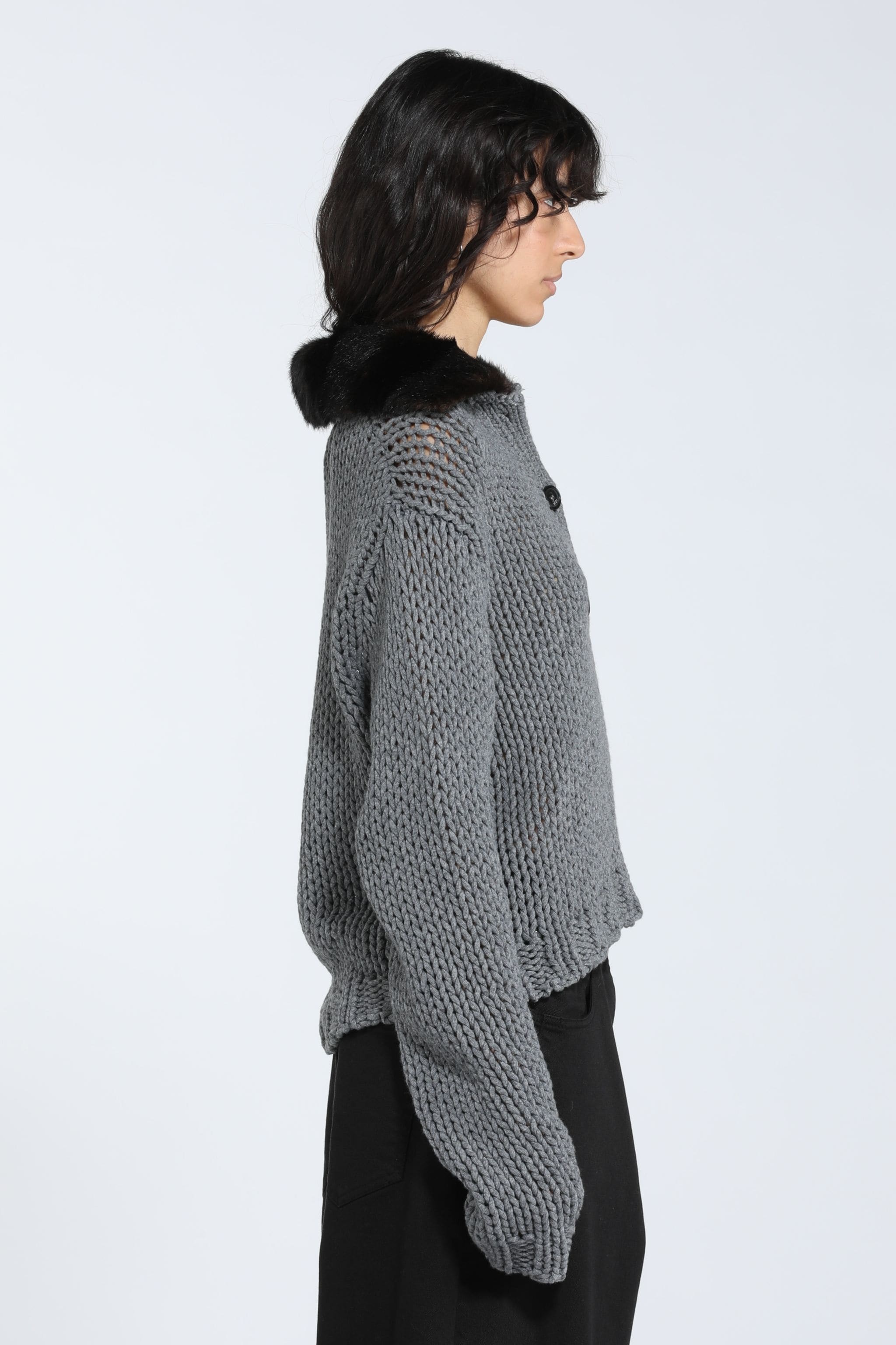 KNITTED POLO SWEATER - 3