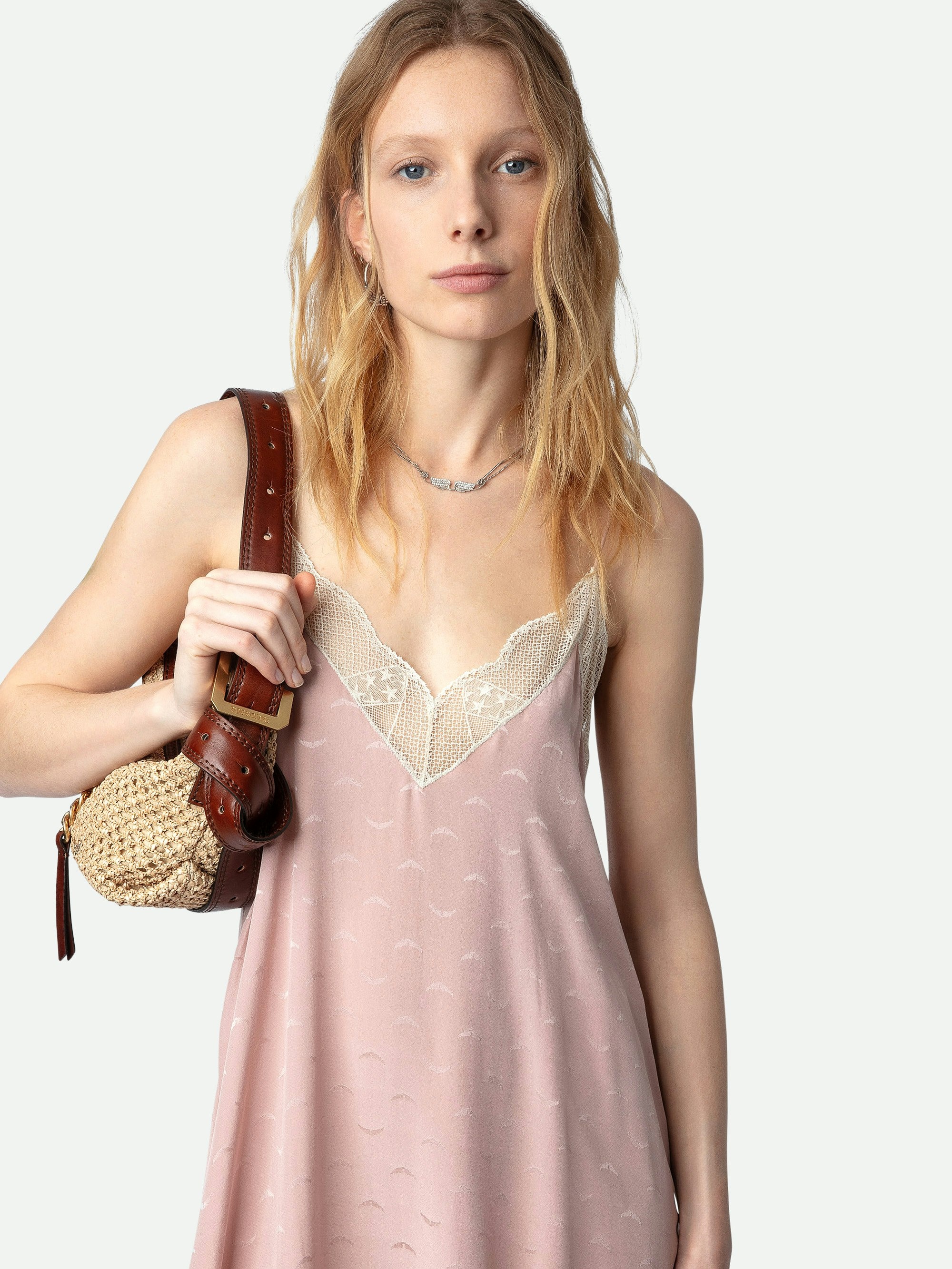 Risty Silk Jacquard Dress - 7
