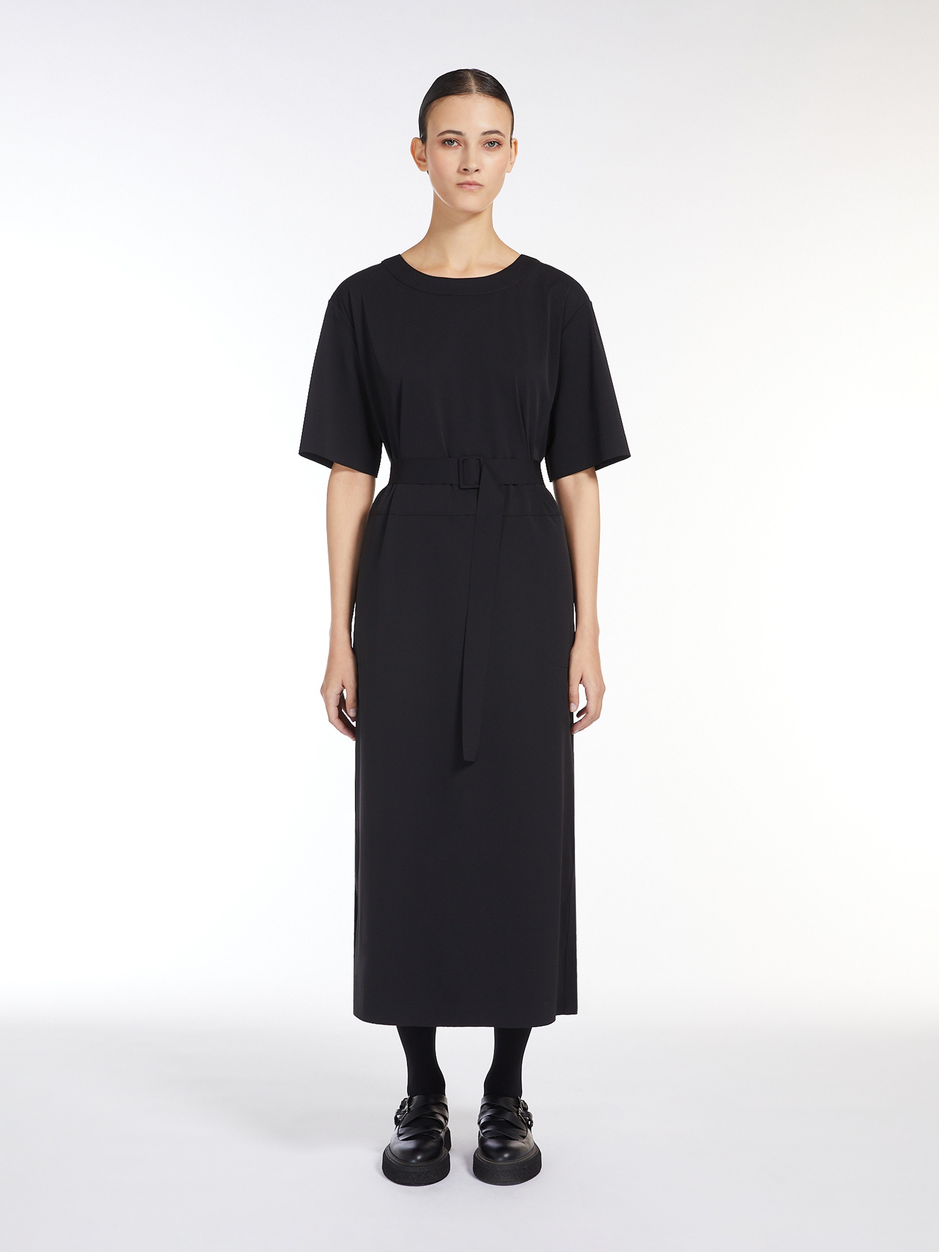 AMATI Technical jersey T-shirt dress - 3