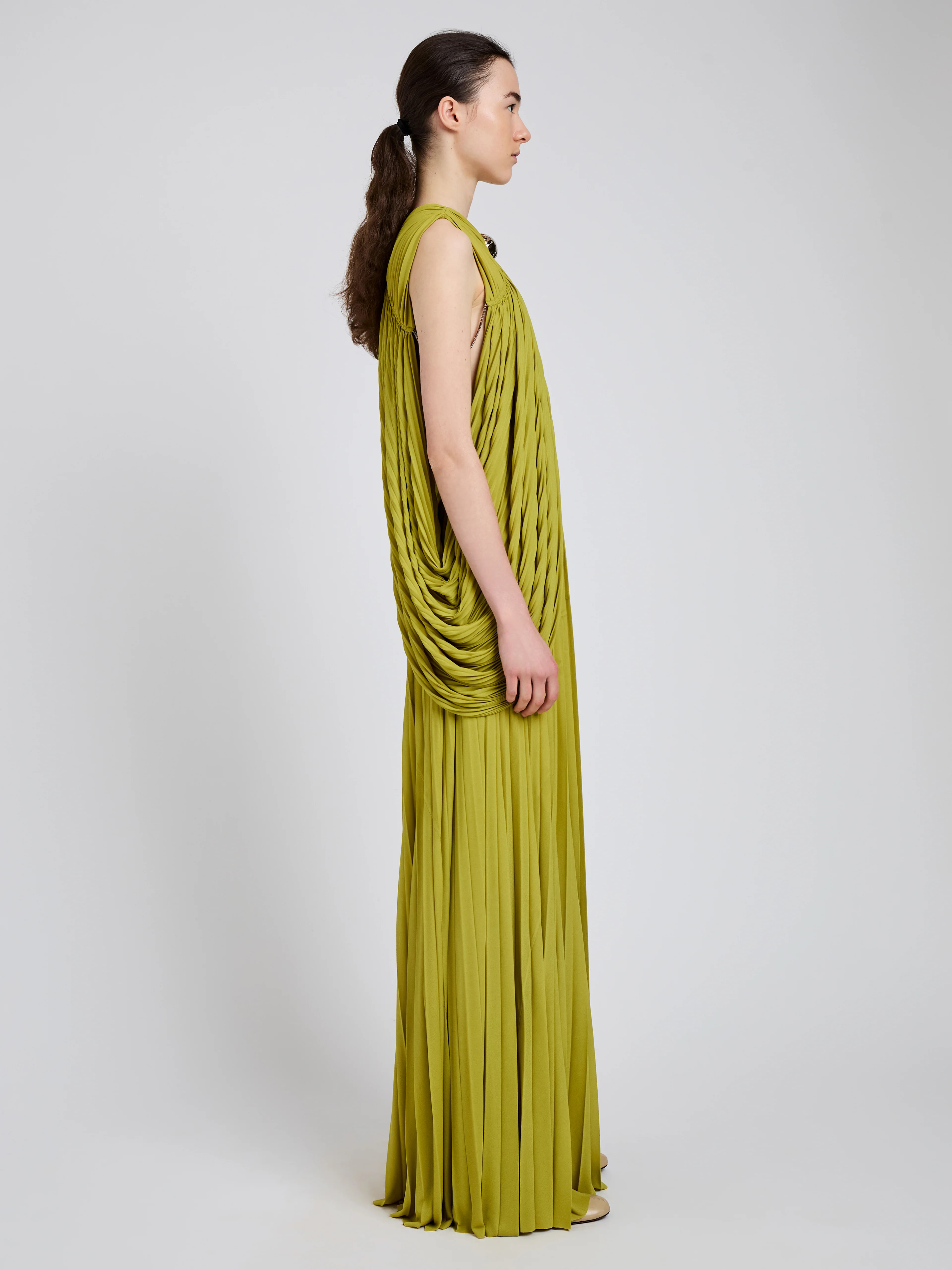 Bari Dress in Gauzy Jersey - 3