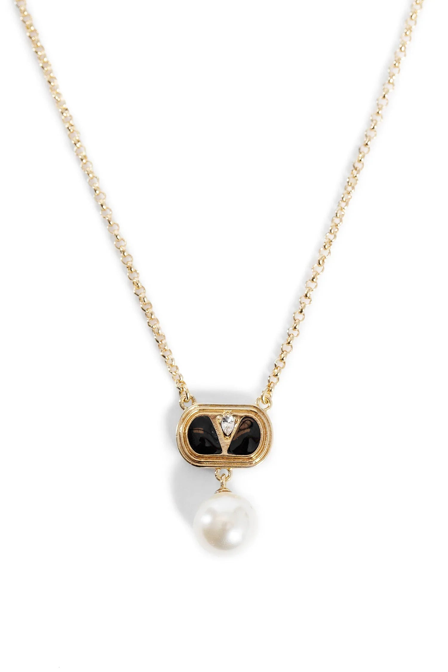 Enamelled-Vlogo-Necklace - 2