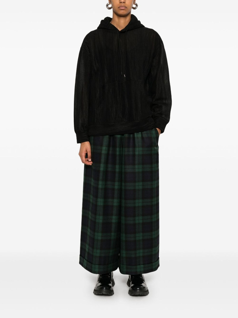 Daniela Gregis tartan-check trousers outlook