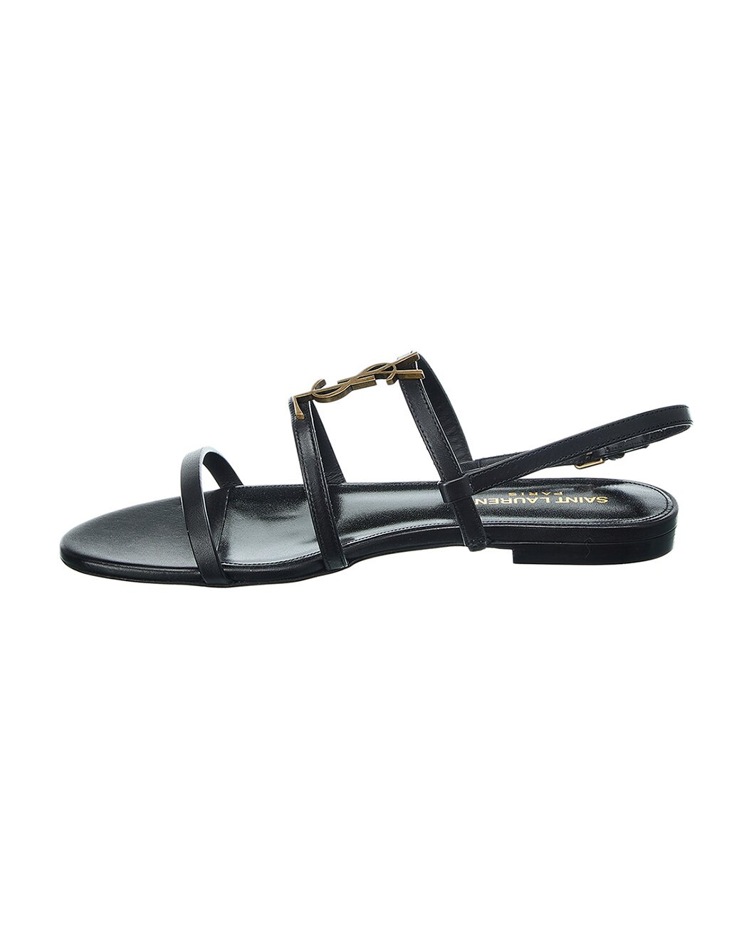 Saint Laurent Cassandra Leather Sandal - 2