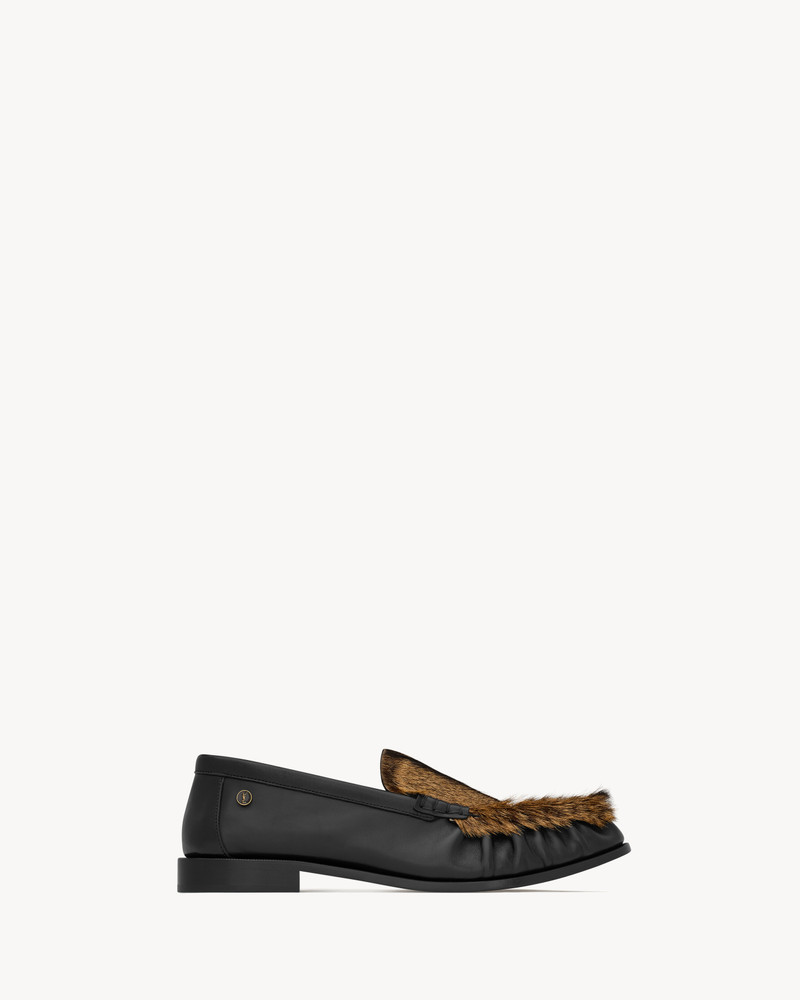 LE LOAFER SUPPLE IN SMOOTH LEATHER AND PONY HAIR LEATHER 1