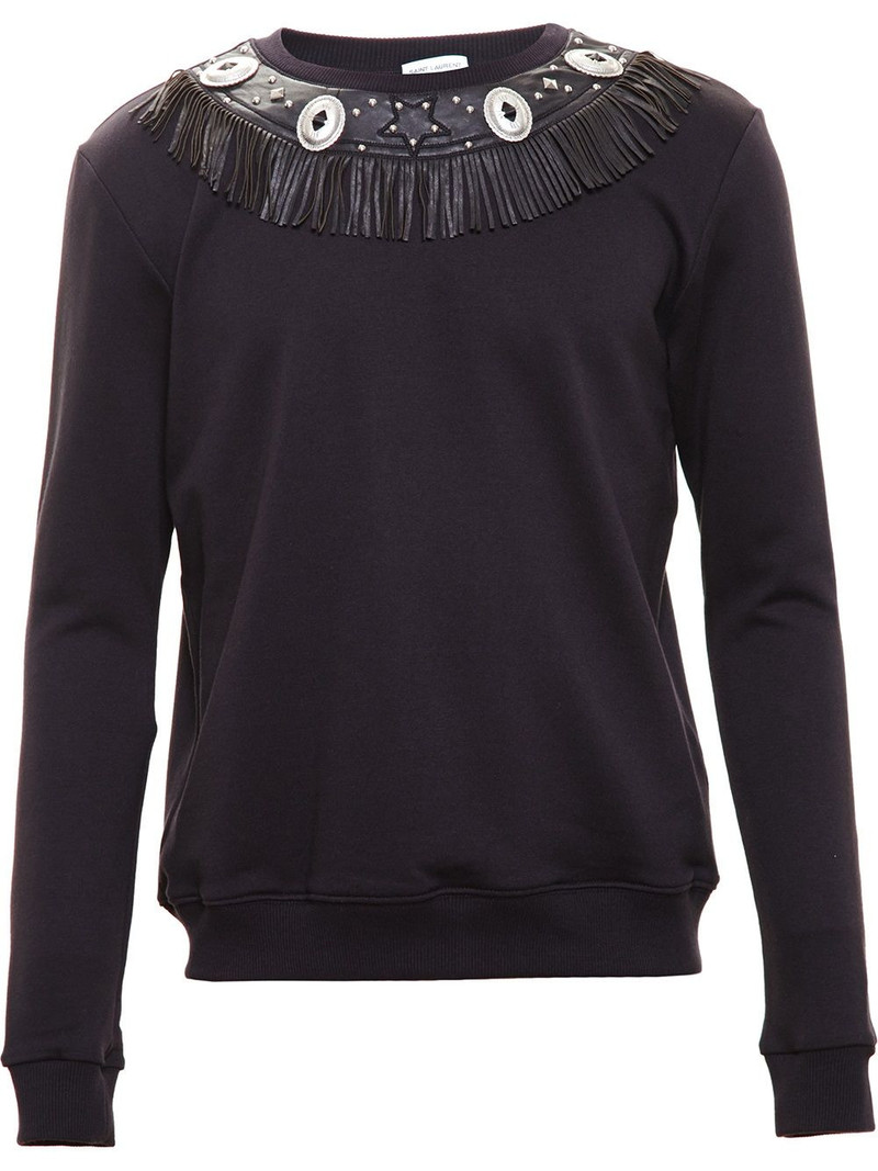 concho detail sweatshirt 1
