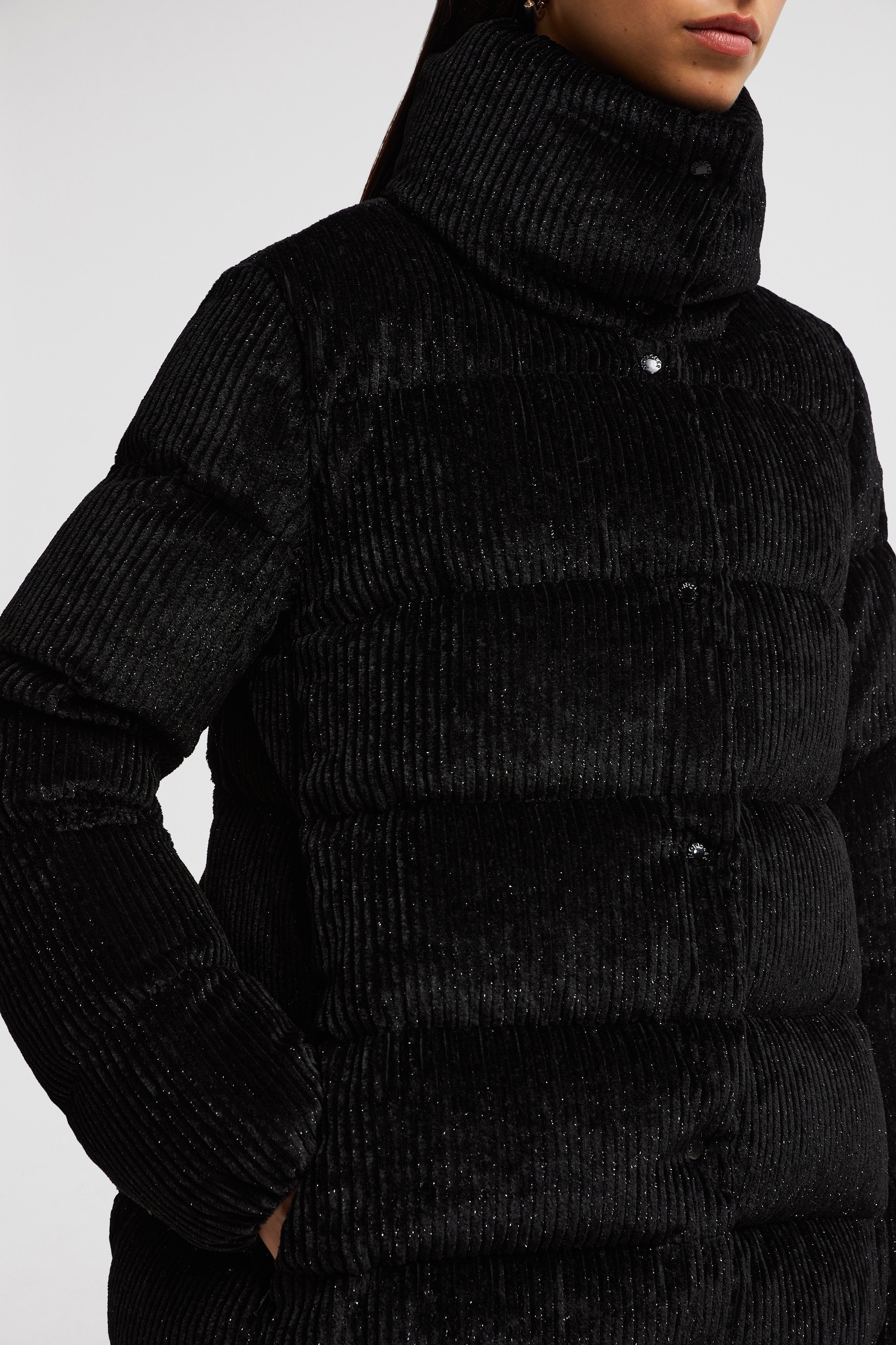 Cochevisse Corduroy Short Down Jacket - 6