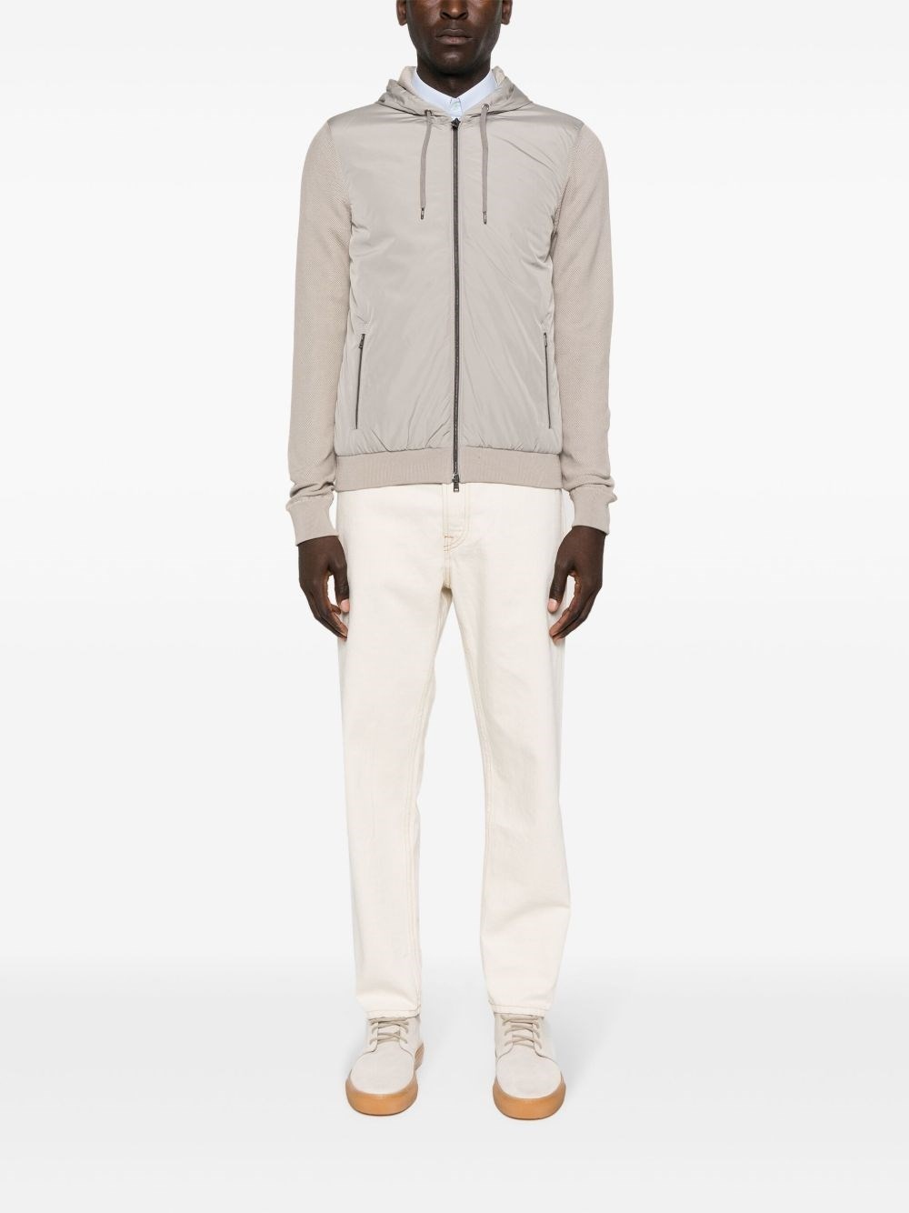 Nylon and cotton blouson jacket - 2