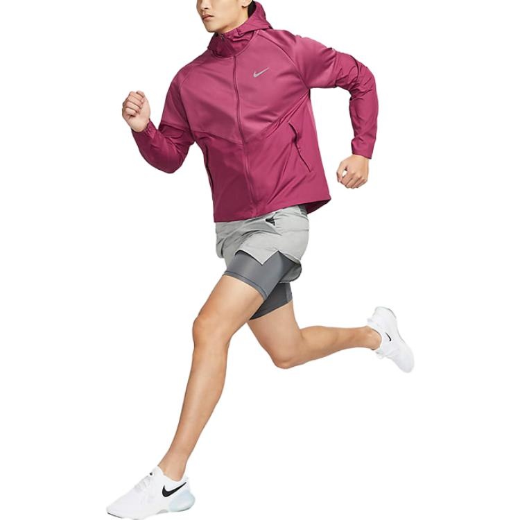 Nike Windrunner Repel Running Jacket 'Claret' DH6682-653 - 2