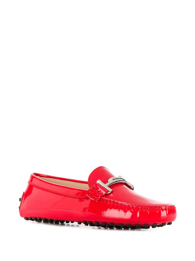 Tod's patent leather Gommino driving shoes outlook