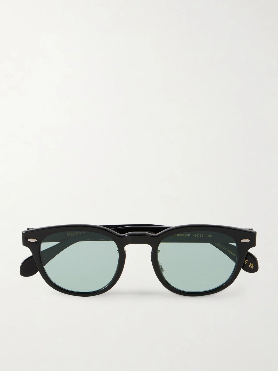 Sheldrake-F Round-Frame Acetate Sunglasses - 1