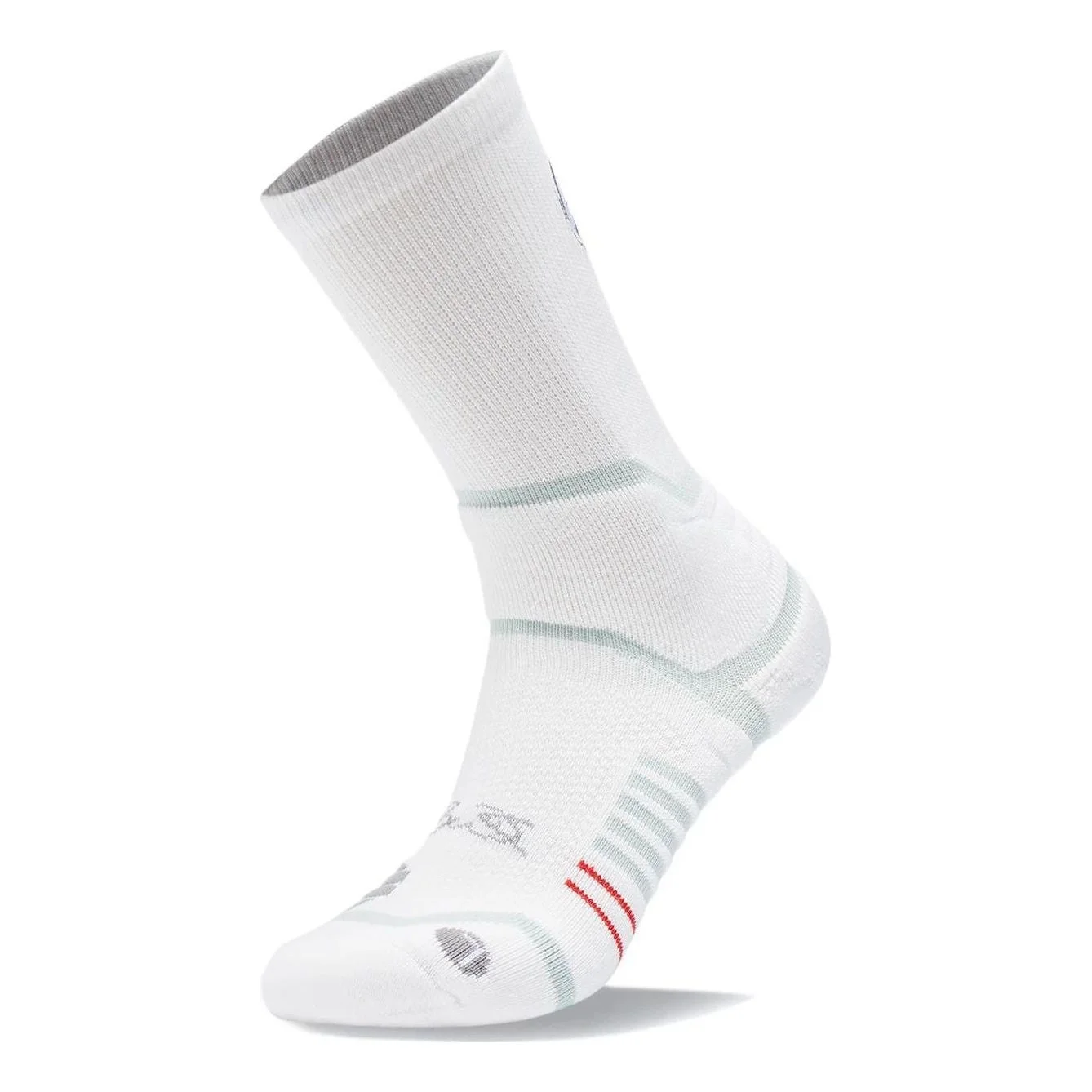 Li-Ning Way Of Wade Mid Cut Basketball Socks 'White' AWLT063-2 - 1