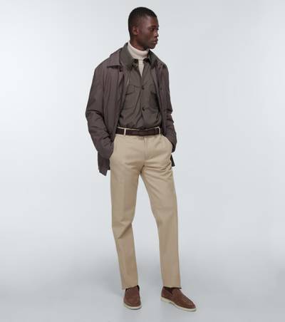 Loro Piana Cotton and wool chinos outlook