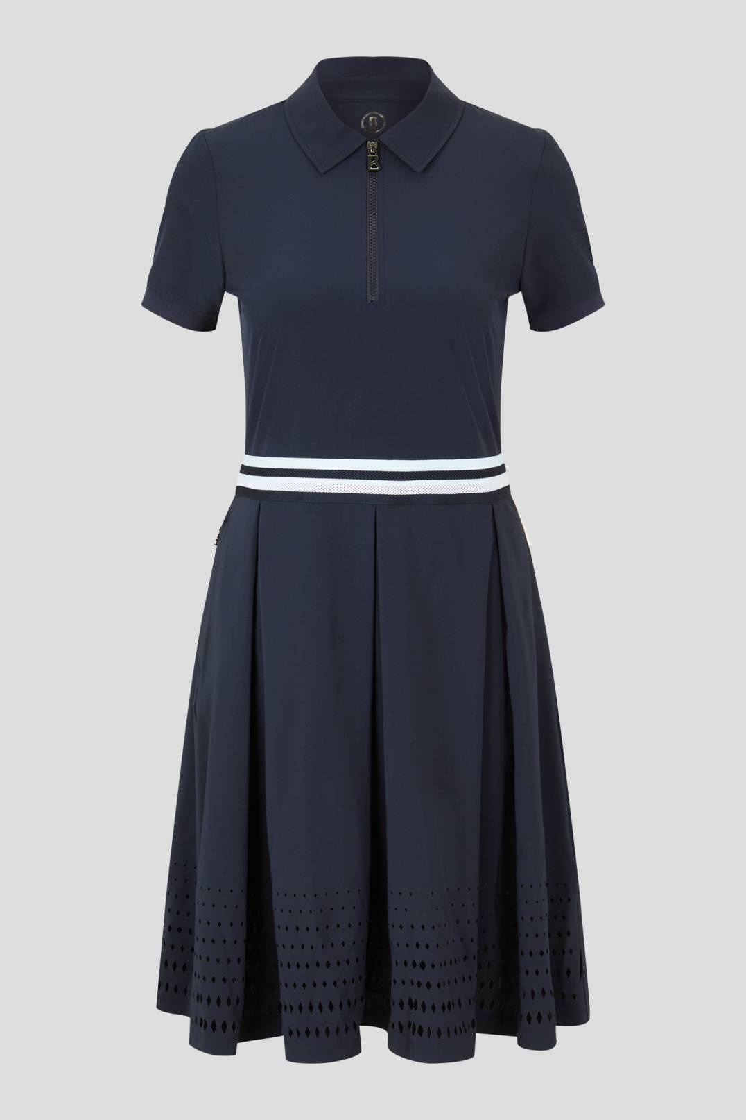 JANIKA PERFORMANCE DRESS IN DARK BLUE - 1