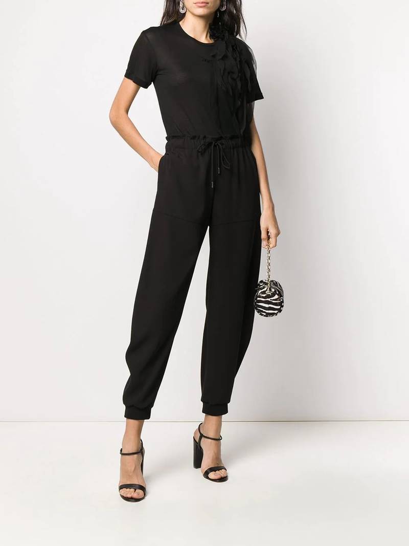 N°21 corsage shoulder detail T-shirt outlook