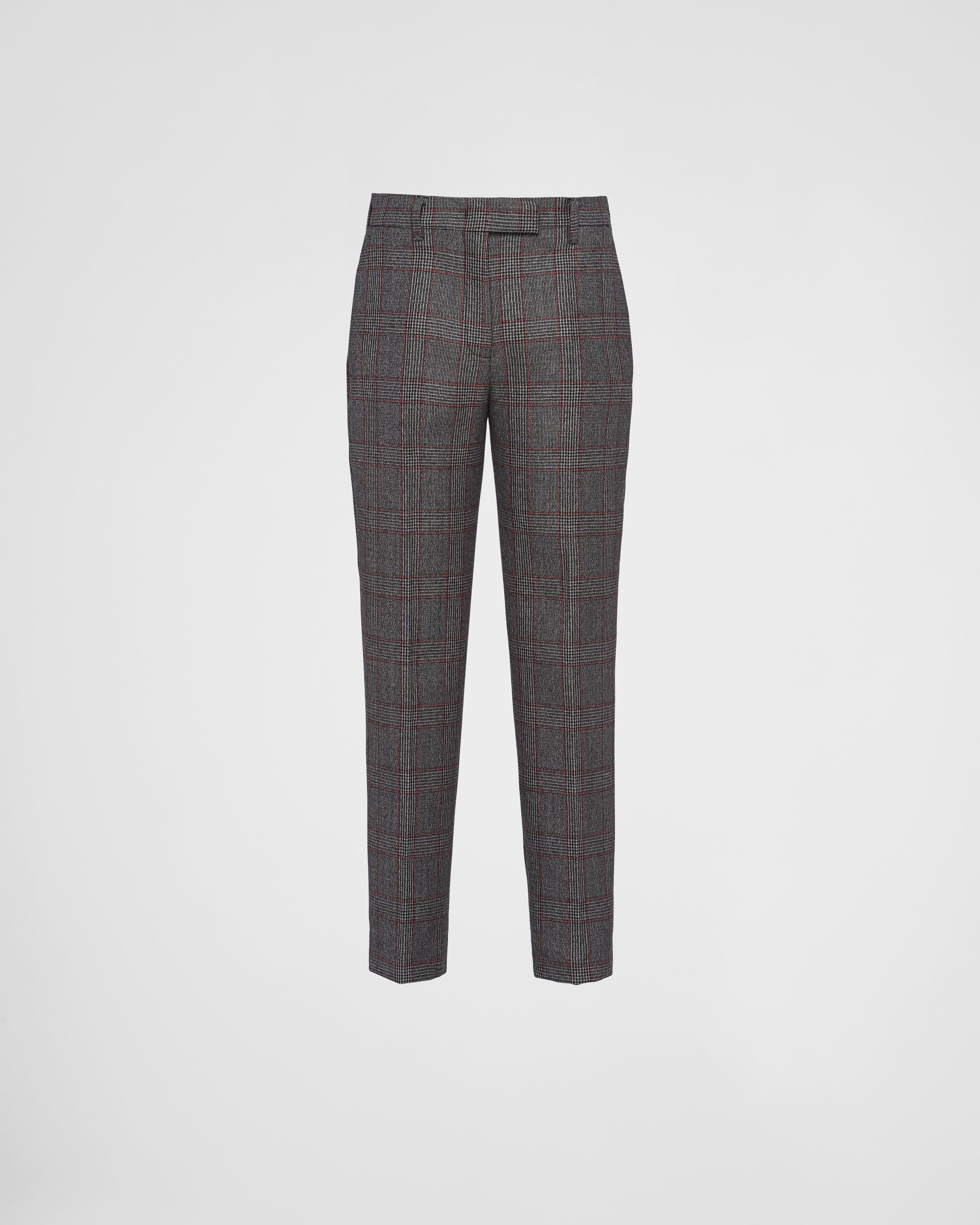 Prince of Wales check pants - 1