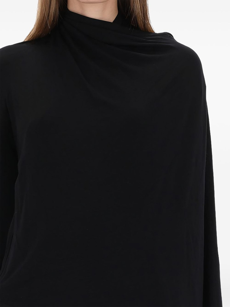 Helmut Lang draped blouse outlook