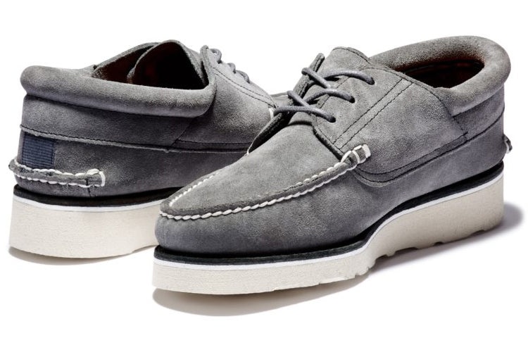 Timberland 3 Eye Wedge Narrow Fit Oxford Shoes 'Medium Grey Suede' A2NV3033 - 3