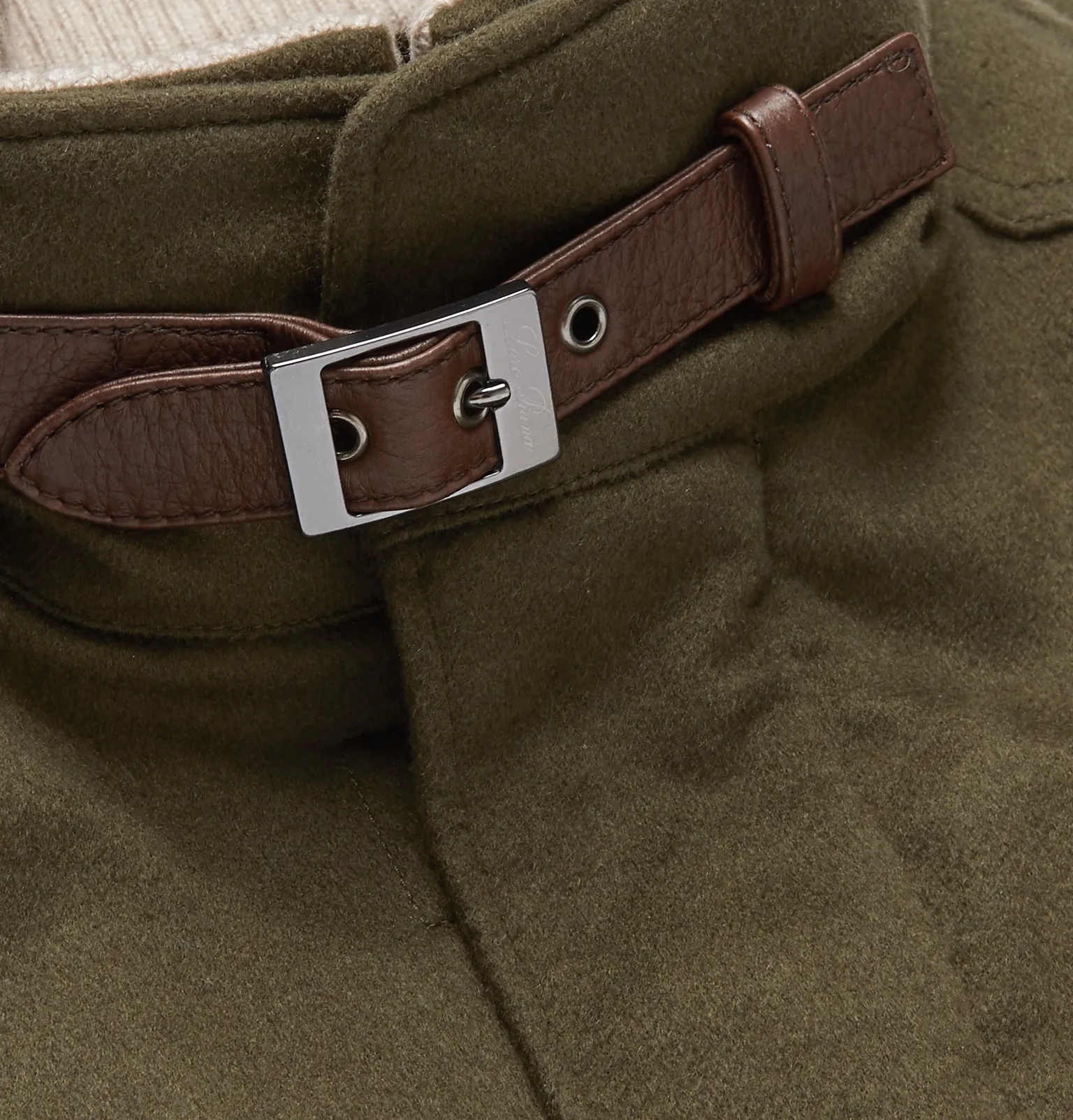 Suede- and Leather-Trimmed Storm System® Cashmere-Blend Field Jacket - 3