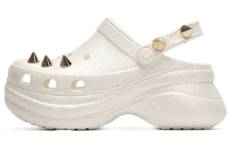(WMNS) Crocs Outdoor Beach Sports Slippers White 206783-100 - 2