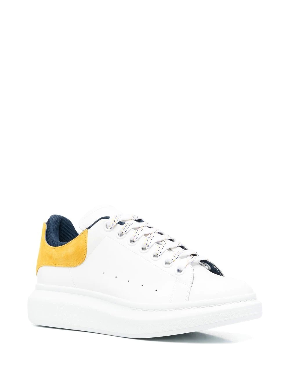 lace-up low-top sneakers - 2