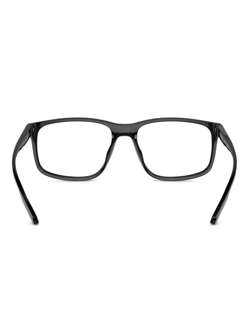 EMPORIO ARMANI rectangle-frame glasses outlook