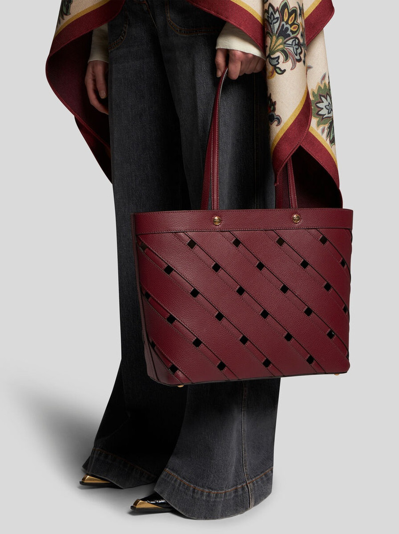 Etro MEDIUM TOTE BAG WITH CUT-OUTS outlook