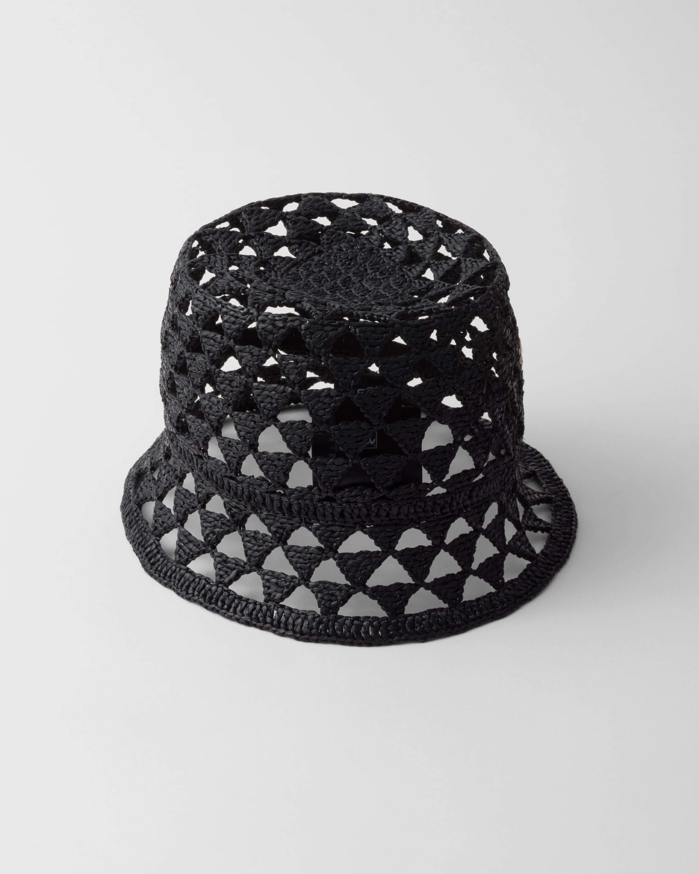Woven fabric bucket hat - 3
