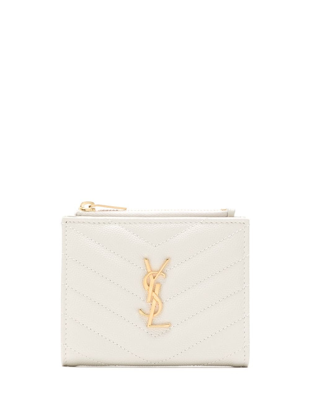 YSL V-stitch wallet - 1