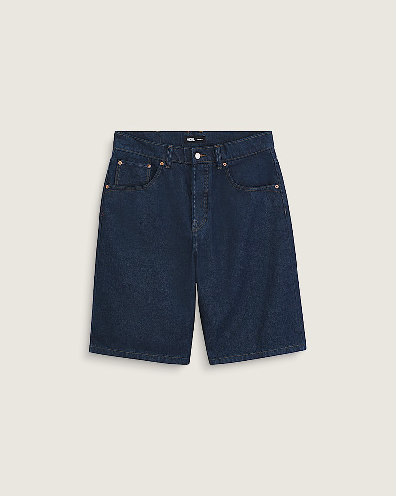 Premium Check-5 Baggy Denim Short 1