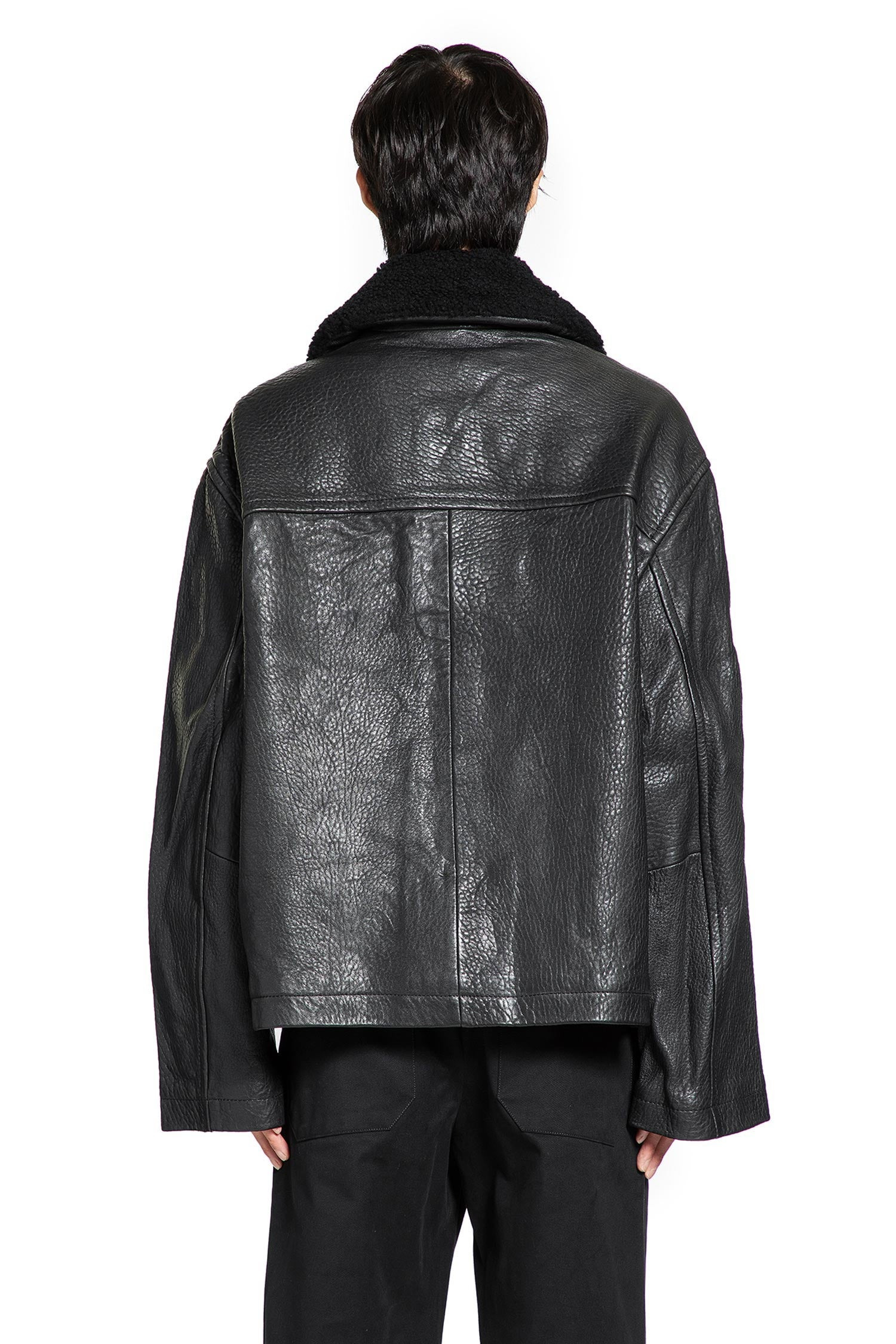 Shearling Collar Jacket - 3